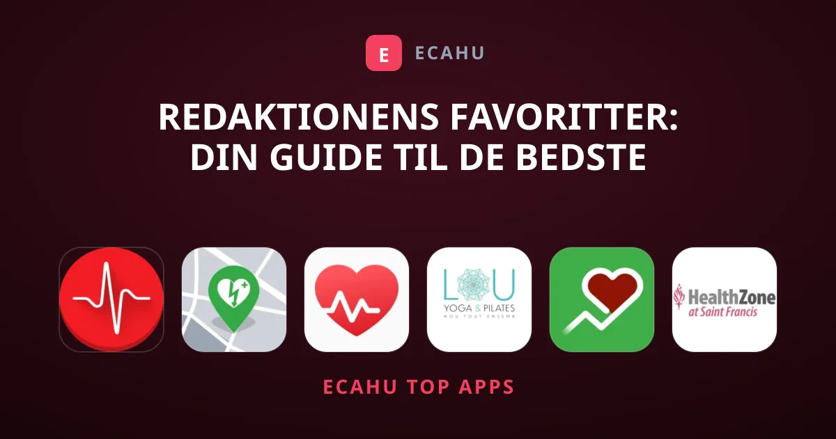 Redaktionens Favoritter: Din Guide til de Bedste Sundhed Apps